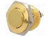 Intrerupator anti-vandalism, OFF-(ON), &Oslash;16mm, ONPOW - GQ16H-10/J/G