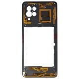 Carcasa Mijloc Samsung Galaxy A42 5G A426 Negru Originala cu Butoane Volum+Power