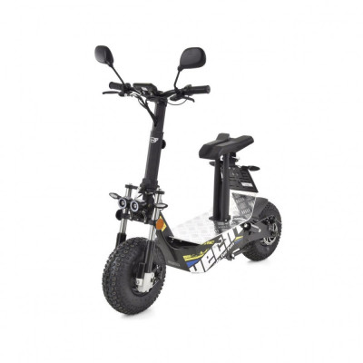 Scuter electric HECHT Terris Black, 3000 W, autonomie 50 km, viteza maxima 45 km/h, acumulator Li-Ion 60 V, 20 Ah, negru foto