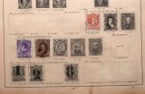 Lot 2 timbre poștale vechi Argentina 1873 &ndash; 1 și 4 Centavos -A42