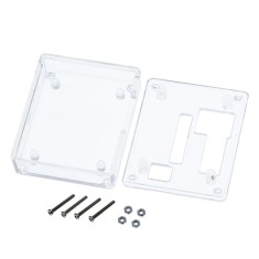 Carcasă termostat digital W1209 transparentă &ndash; Protecție pentru modul control temperatură