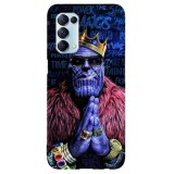 Husa compatibila cu Oppo A5 (2020) model Perfectly Balanced, As All Things Should Be Thanos, Silicon, TPU, Viceversa, Transparent, Carcasa