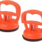 Set 2 ventuze manipulare electronice, ABS/Cauciuc, 6.5 x 5.8 cm, Portocaliu/Negru