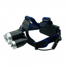 Lanterna frontala de cap, 3 x LED Cree T6 foto