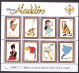 Guyana 1993 Disney Aladdin MI 4474-4481 kleib. MNH