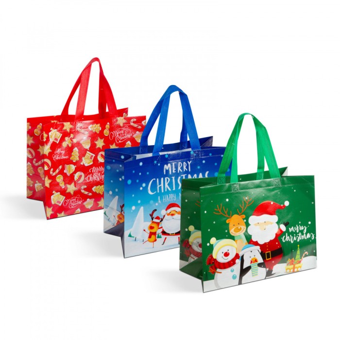 Pungi cadou - 3 tipuri - 31 x 25 x 17 cm - 12 buc / pachet Best CarHome