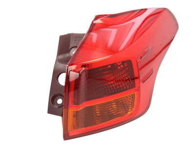 Stop spate lampa Toyota Rav4 (Xa40), 01.2013-02.2016, partea Dreapta, exterior; tip bec W21/5W+W21W; fara ham de cabluri; Omologare: ECE, DEPO foto