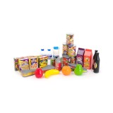 Set jucarii Supermarket diverse alimente din plastic, 32 piese, ATU-087938