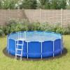 Acoperire geotextil piscină, gri deschis, &Oslash;428 cm, poliester
