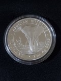 Somalia 2025 - 100 Șilingi - Elefant 1 OZ - Monedă de argint
