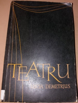 LUCIA DEMETRIUS TEATRU 1964 foto