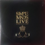 Simple Minds &ndash; Live In The City Of Light, LP, US, 1987, stare excelenta (VG+)