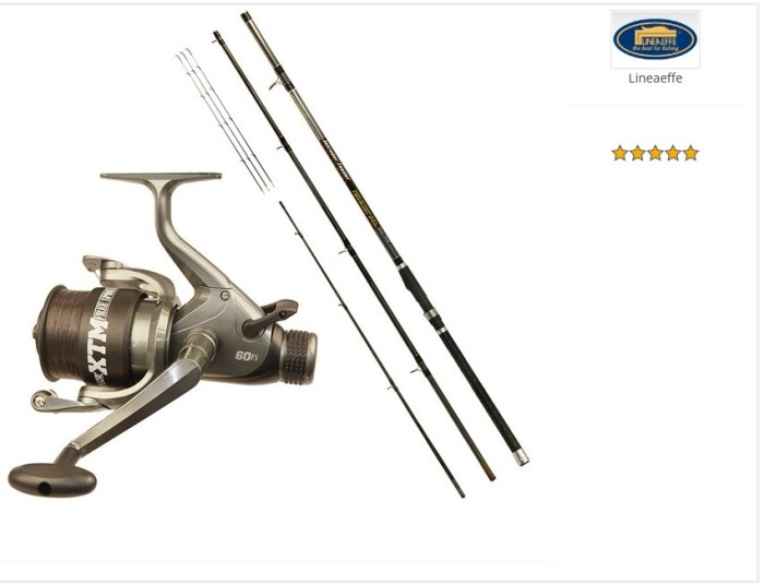 Set lanseta Intruder Feeder 3.30m/30-80+mulineta feeder de 6000