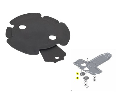 Dopul orificiului de scurgere a uleiului din capacul cutiei de viteze fata BMW Seria 5 (F10/F11), 12.2009-08.2017; 5 GT (F07), 06.2009-06.2017, Seria foto