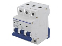 &Icirc;ntrerupător de supracurent 32A Poli 3 pentru şină DIN IP20