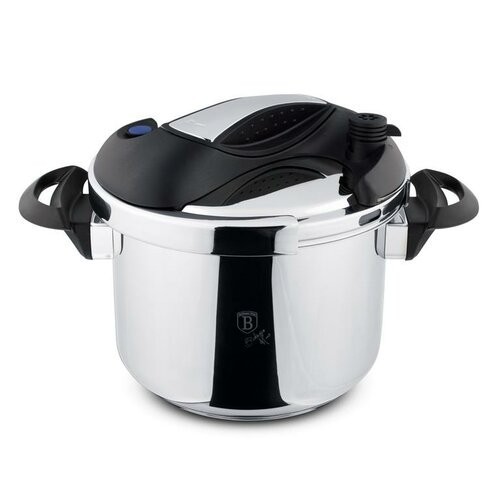 Oala sub presiune inox 6 L, Black Royal, Berlinger Haus