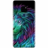 Husa silicon pentru Huawei Mate 20, Abstract Lion 002
