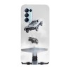 Husa compatibila cu Oppo A77 model Fast &amp;amp; Furious 7, Silicon, TPU, Viceversa, Transparent, Carcasa