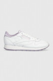 Reebok Classic sneakers din piele CLASSIC LEATHER culoarea alb