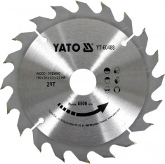 Disc circular pentru lemn 190x30x3.2 mm 20T YATO foto