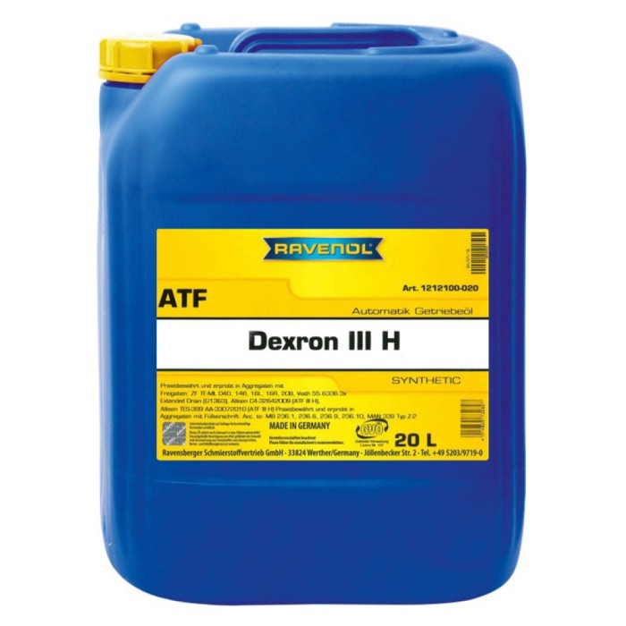 Ulei Ravenol ATF Dexron III H 20 litri