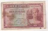 Bnk bn Spania 10 pesetas 1935