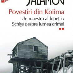 Un maestru al lopeții • Schițe despre lumea crimei. Povestiri din Kolîma (Vol. 2) - Paperback brosat - Varlam Şalamov - Polirom