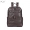 Rucsac din piele, BUSY LDY&amp;GTM&reg; Barreta, unisex, capacitate mare, spatiu tableta si laptop
