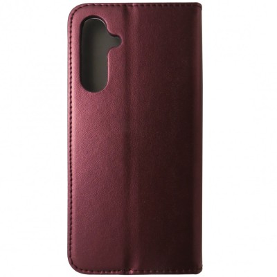 Husa tip carte cu stand Elegance visinie pentru Samsung Galaxy A16 4G, 5G foto