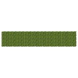vidaXL Ecran de balcon cu frunze Verde și galben 500 x 100 cm 42040675