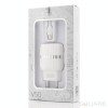 Incarcatoare Retea Tranyoo, V50, Fast Charge Kit, 2 x USB + USB Type-C Cable, White