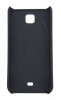 Husa tip capac spate grila neagra pentru Samsung Star II C6712, Plastic, Carcasa