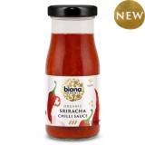 Sos Chilli Sriracha Bio Organic 130ml Biona, Picant, Usturoi, Fara Zahar Adaugat, Certificat Ecologic