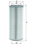 Filtru aer MAHLE LX855