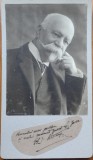 Foto interbelica cu autograful Gen. Ioan Argetoianu catre Gen. Vasile L. Jarca