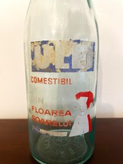Sticla ulei perioada comunista