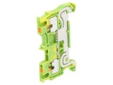 Conector &Icirc;mbinare Șine Push-In 2 Borne 0,14-1,5mm2