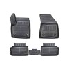 Covorase Auto Cauciuc Tip Tavita ALM Citroen e-C3 2024-Negru, Set 4 Bucati, Protectie Integrala Podea