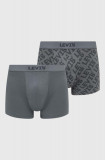 Cumpara ieftin Levi&#039;s boxeri 2-pack barbati, culoarea gri