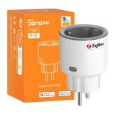 Priza inteligenta Sonoff S60ZBTPF, 16A, Zigbee, monitorizare consum