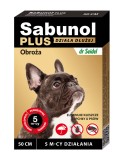 Cumpara ieftin Sabunol PLUS, Zgarda Antiparazitara Caini 10-25 kg (50cm)