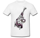Tricou &quot; Guitar design &quot;
