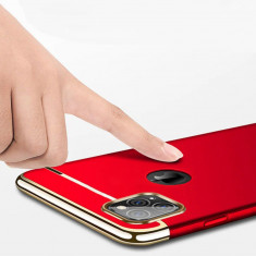 Husa Apple iPhone 11 PRO MAX, Elegance Luxury 3in1 Rosu, PRODUS NOU