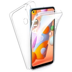 Husa 360 Samsung Galaxy A11, TPU Transparent fata+spate