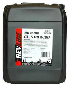 Ulei Transmisie Manuala RWJ Rev Line GL-5 80W-90 20L REV. GL-5 80W90 20L