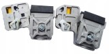 Clema macara geam Vw Golf 4 1J 192006; VW Golf 5 202009, Bora 1J 192005, set reparatie macara Fata, partea dreapta, cleme metalice, set de 2 bucati