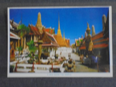 TAILANDA - BANGKOK - VEDERE DIN INTERIORUL MARELUI TEMPLU A LUI BUDDHA - foto