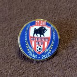Insigna fotbal - CSO &quot;RETEZATUL&quot; HATEG (aniversare 75 ani 1946/2021)