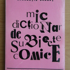 Laurentiu Cernet - Mic dictionar de subiecte comice