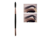 Pensula sprancene cu 2 capete eyebrow brush, Makeup